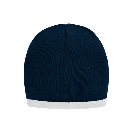 Beanie with Contrasting Border