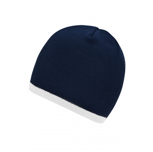 Beanie with Contrasting Border