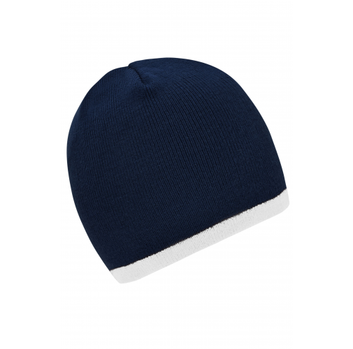 Beanie with Contrasting Border