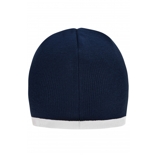 Beanie with Contrasting Border