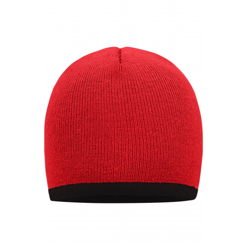 Beanie with Contrasting Border
