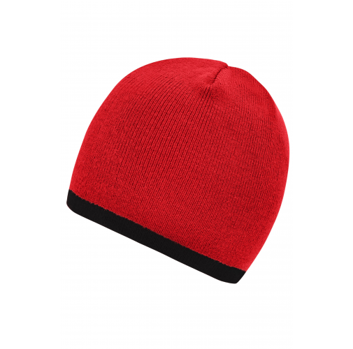 Beanie with Contrasting Border