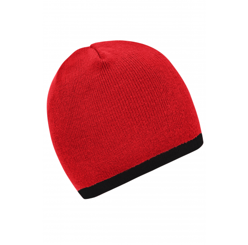 Beanie with Contrasting Border