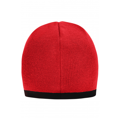 Beanie with Contrasting Border