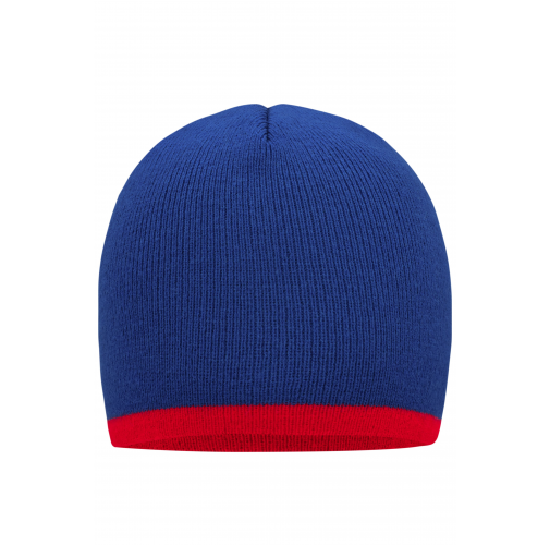 Beanie with Contrasting Border