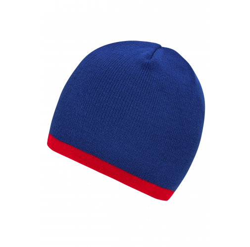 Beanie with Contrasting Border