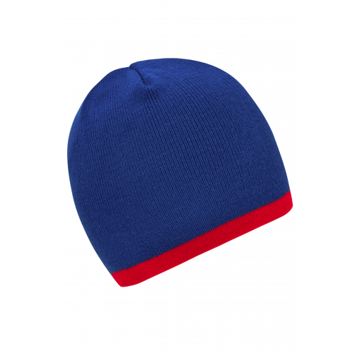 Beanie with Contrasting Border