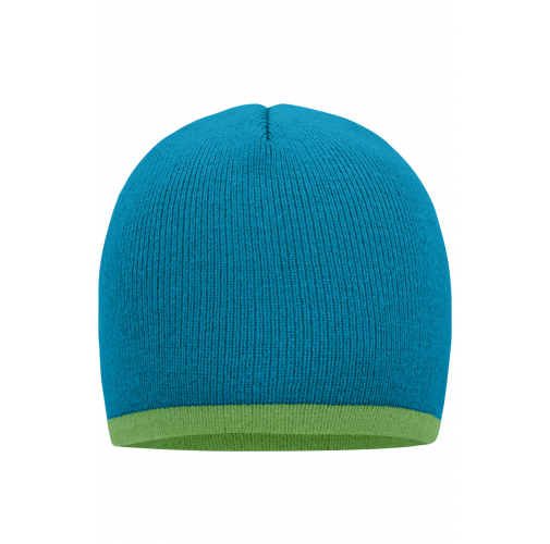 Beanie with Contrasting Border