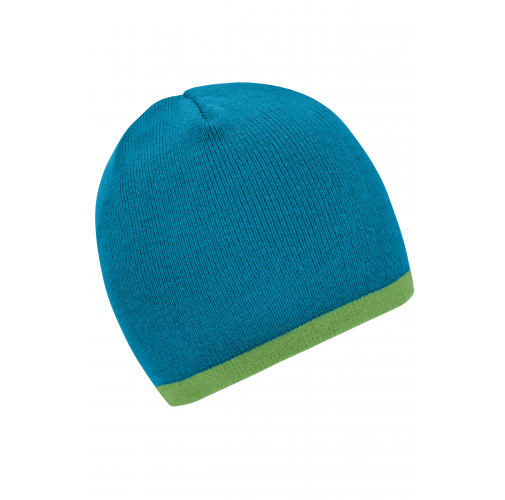 Beanie with Contrasting Border