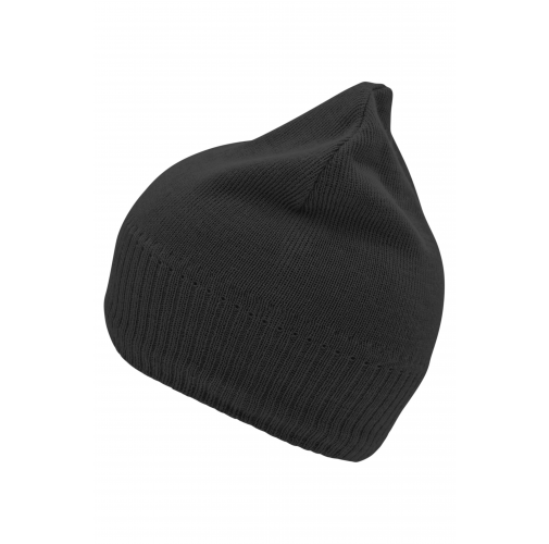 Knitted Beanie with Fleece Inset