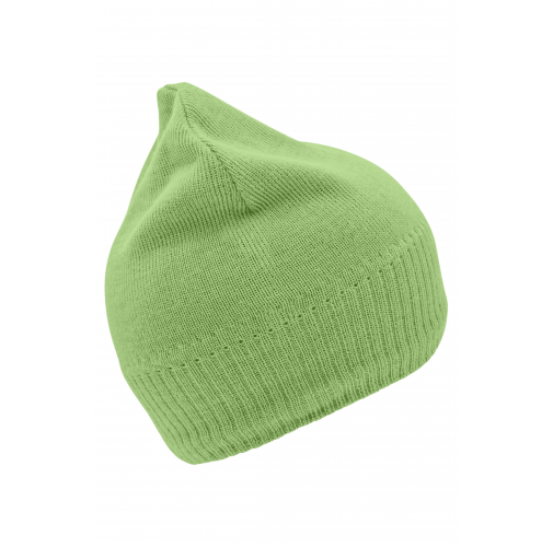Knitted Beanie with Fleece Inset