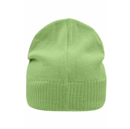 Knitted Beanie with Fleece Inset