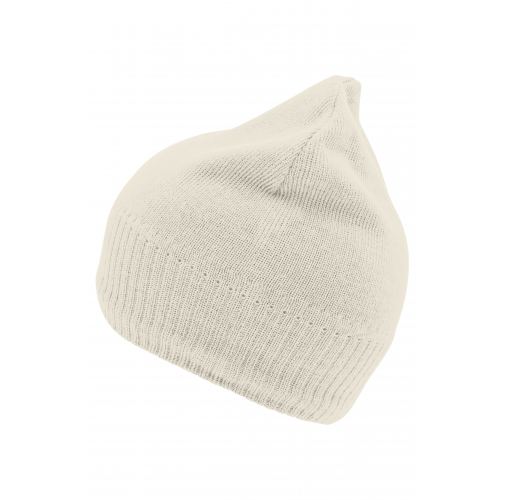 Knitted Beanie with Fleece Inset