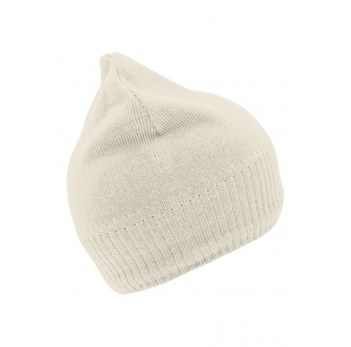Knitted Beanie with Fleece Inset