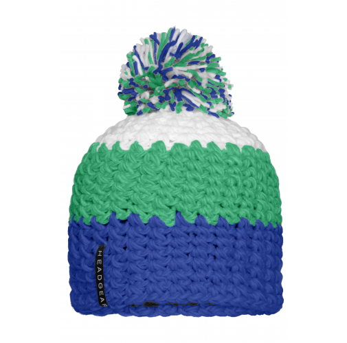 Crocheted Cap with Pompon