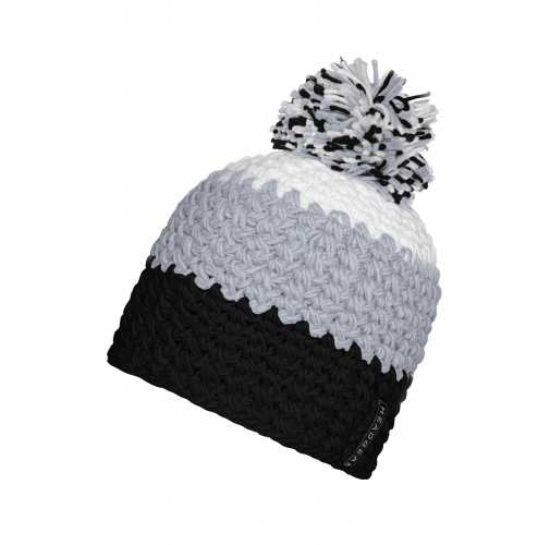 Crocheted Cap with Pompon