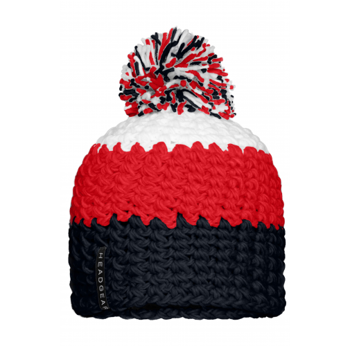 Crocheted Cap with Pompon