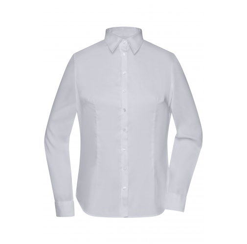 light-grey Ladies' Long-Sleeved Blouse