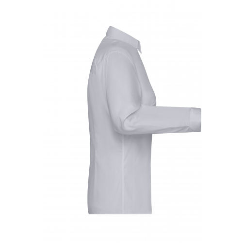 light-grey Ladies' Long-Sleeved Blouse