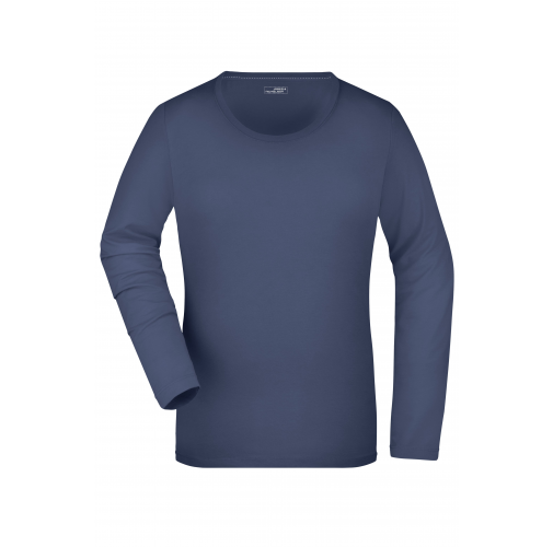 Ladies\' Stretch Shirt Long-Sleeved