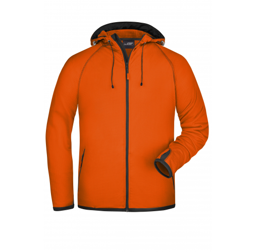 dark-orange/carbon Men's Hooded Fleece