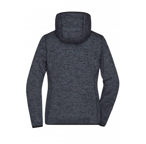 Ladies\' Knitted Fleece Hoody