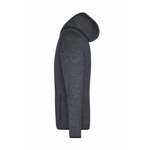 Men\'s Knitted Fleece Hoody