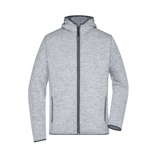 Men\'s Knitted Fleece Hoody