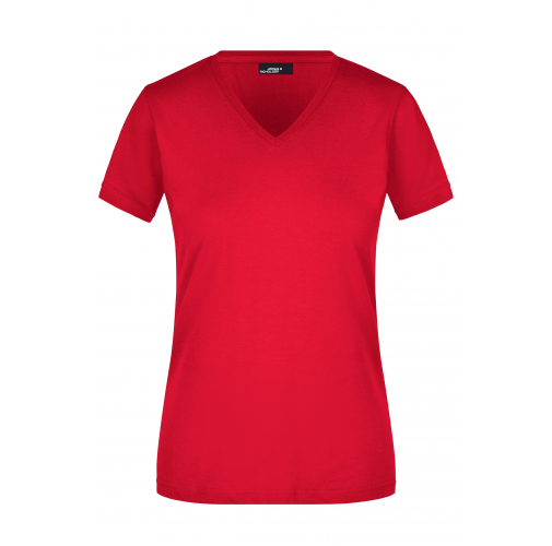 Ladies\' Slim Fit V-T