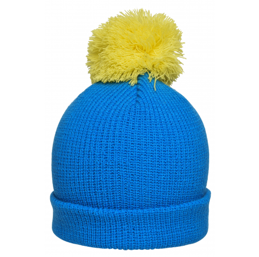 Pompon Hat with Brim