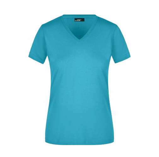 Ladies\' Slim Fit V-T