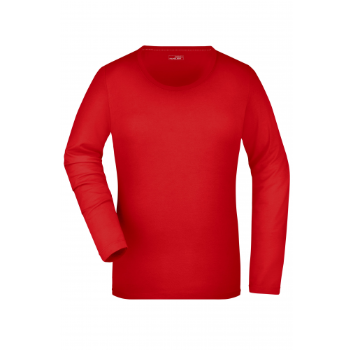 Ladies\' Stretch Shirt Long-Sleeved