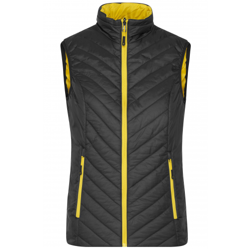 black/yellow Ladies' Lightweight Vest