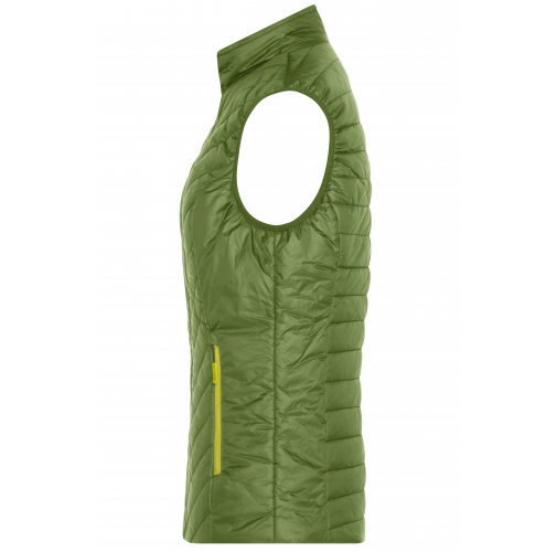 jungle-green/acid-yellow Ladies' Lightweight Vest