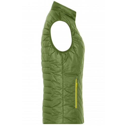 jungle-green/acid-yellow Ladies' Lightweight Vest