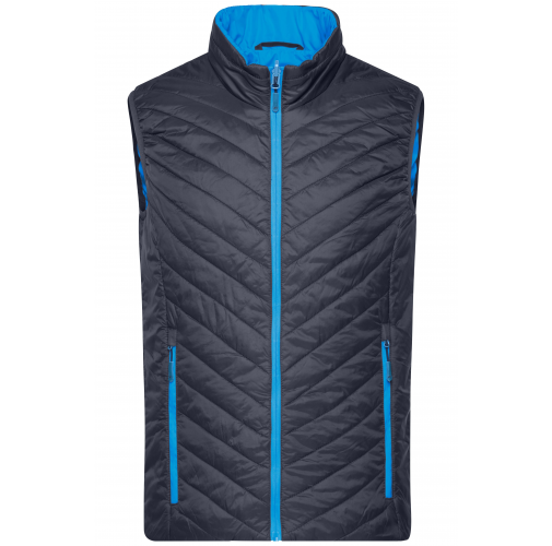 navy/aqua Men's Lightweight Vest