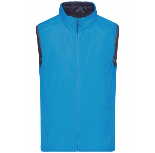 navy/aqua Men's Lightweight Vest