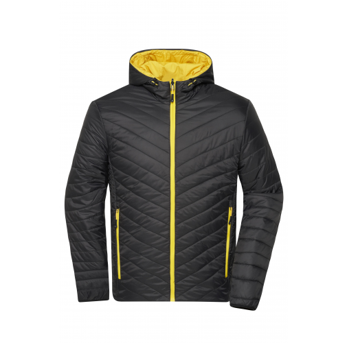 black/yellow Men's Lightweight Jacket