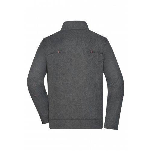 dark-melange Men's Softshell Jacket
