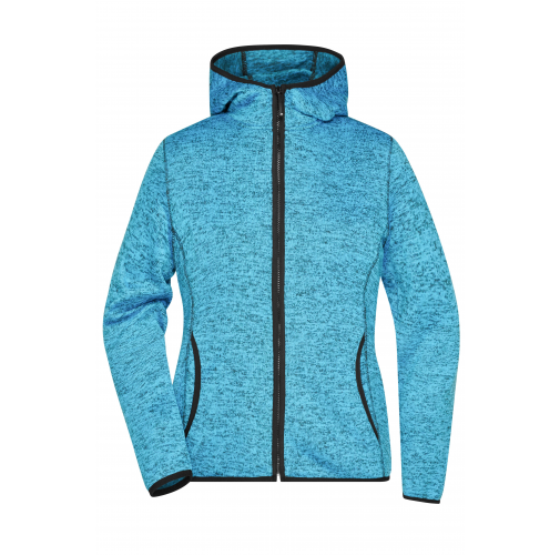 Ladies' Knitted Fleece Hoody