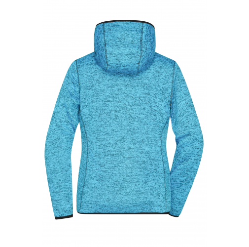 Ladies\' Knitted Fleece Hoody