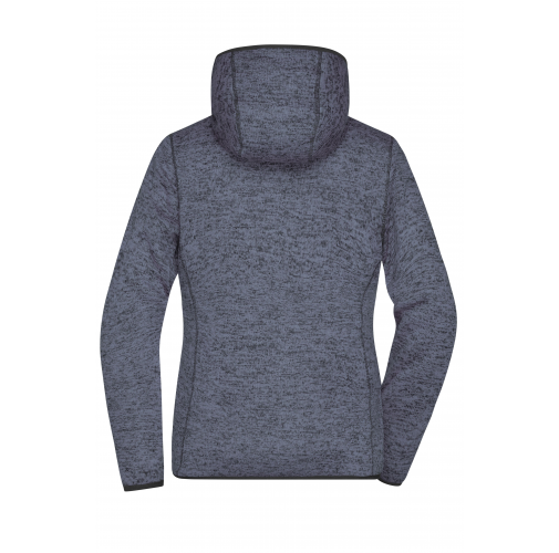 Ladies\' Knitted Fleece Hoody