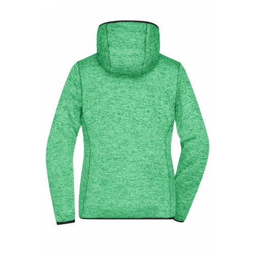 Ladies\' Knitted Fleece Hoody