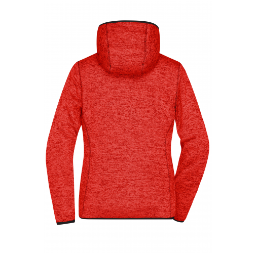 Ladies\' Knitted Fleece Hoody