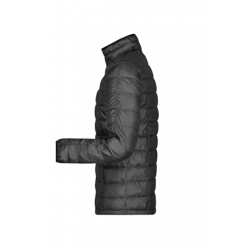 black/black Men's Quilted Down Jacket