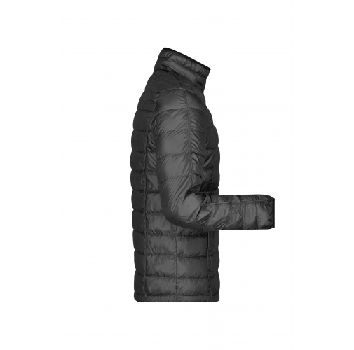 black/black Men's Quilted Down Jacket
