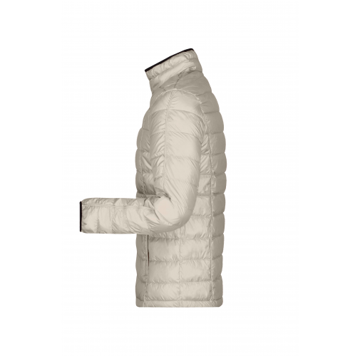 off-white/black Men's Quilted Down Jacket