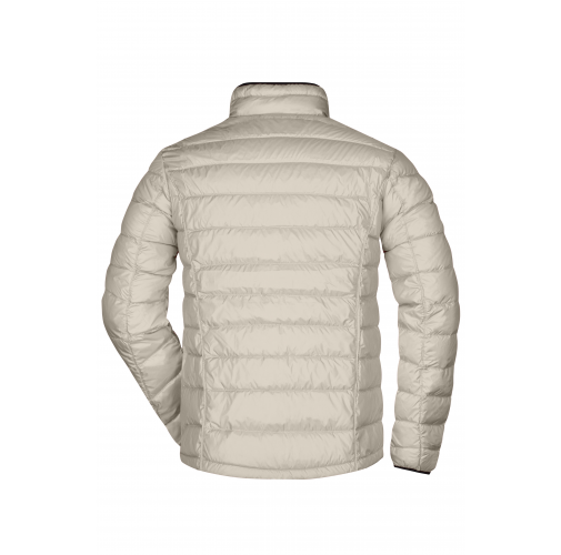 off-white/black Men's Quilted Down Jacket