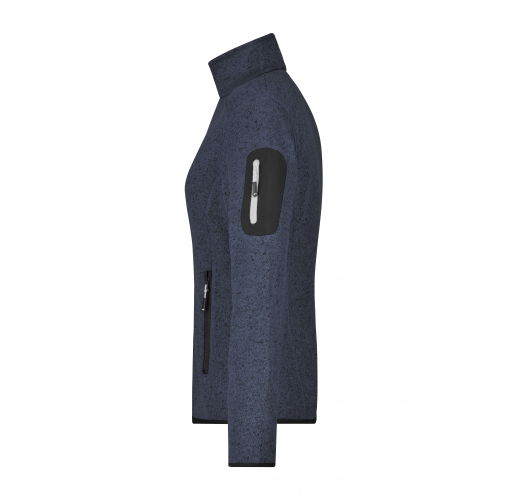 Ladies\' Knitted Fleece Jacket