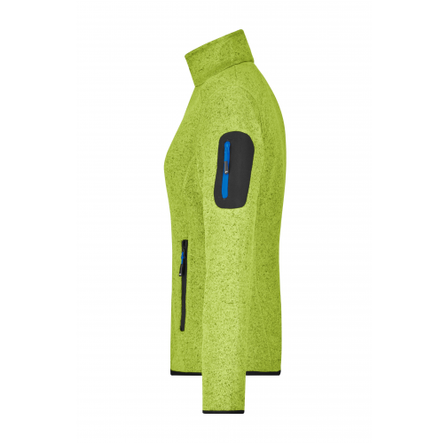 Ladies\' Knitted Fleece Jacket